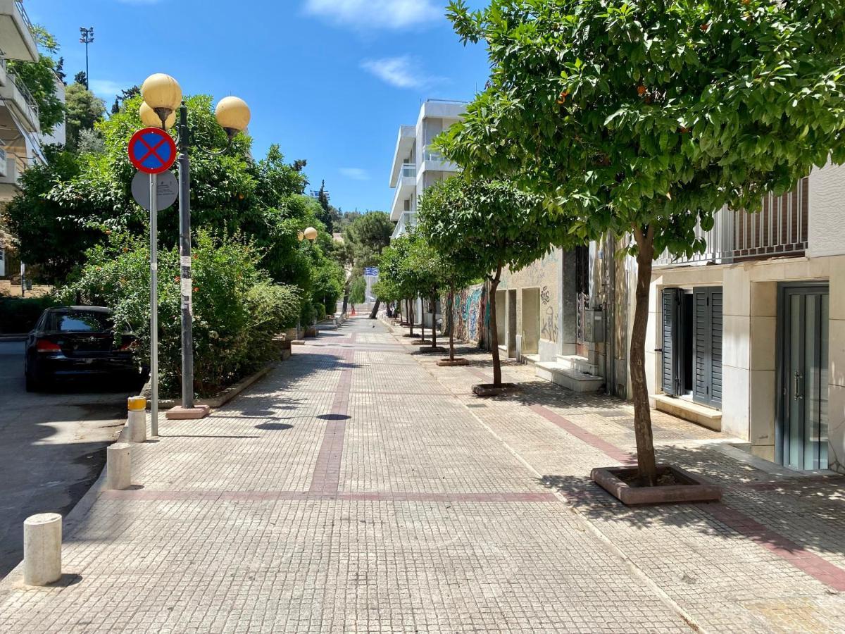 Elia Modern Apartment Athen Exterior foto